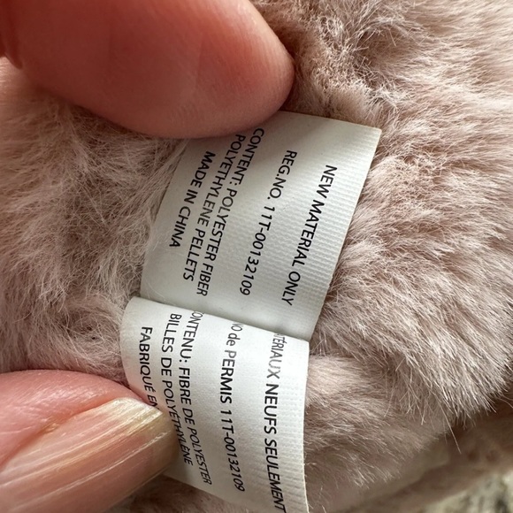 Manhattan Toy Company Pink Bunny Soft Rabbit Plush Stuffed Animal Easter Lovey - Picture 8 of 11